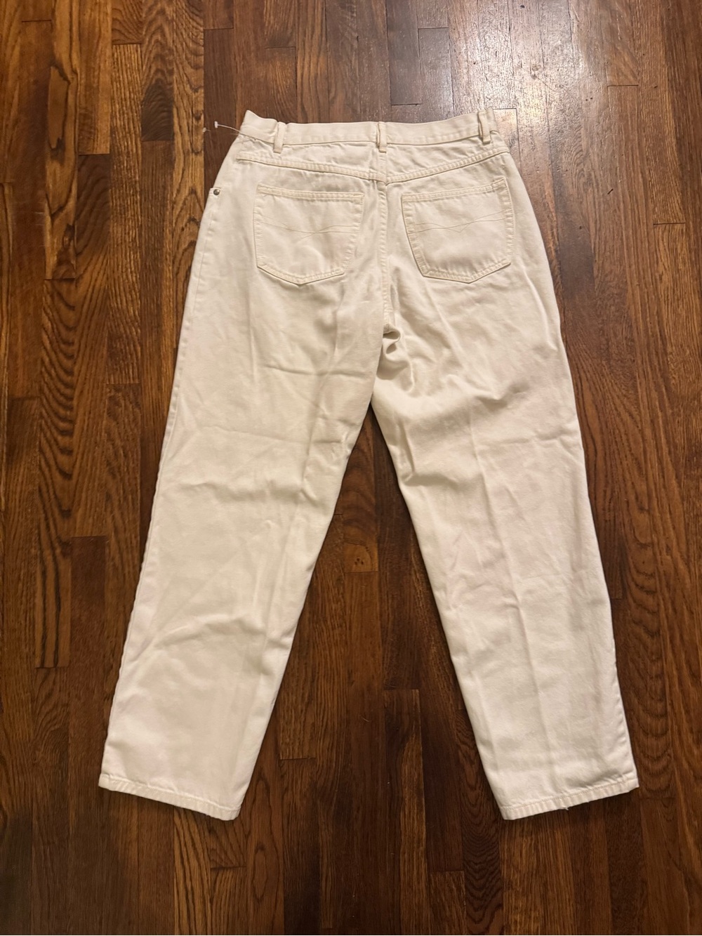 Y2K anchor blue loose jeans size 34/32
